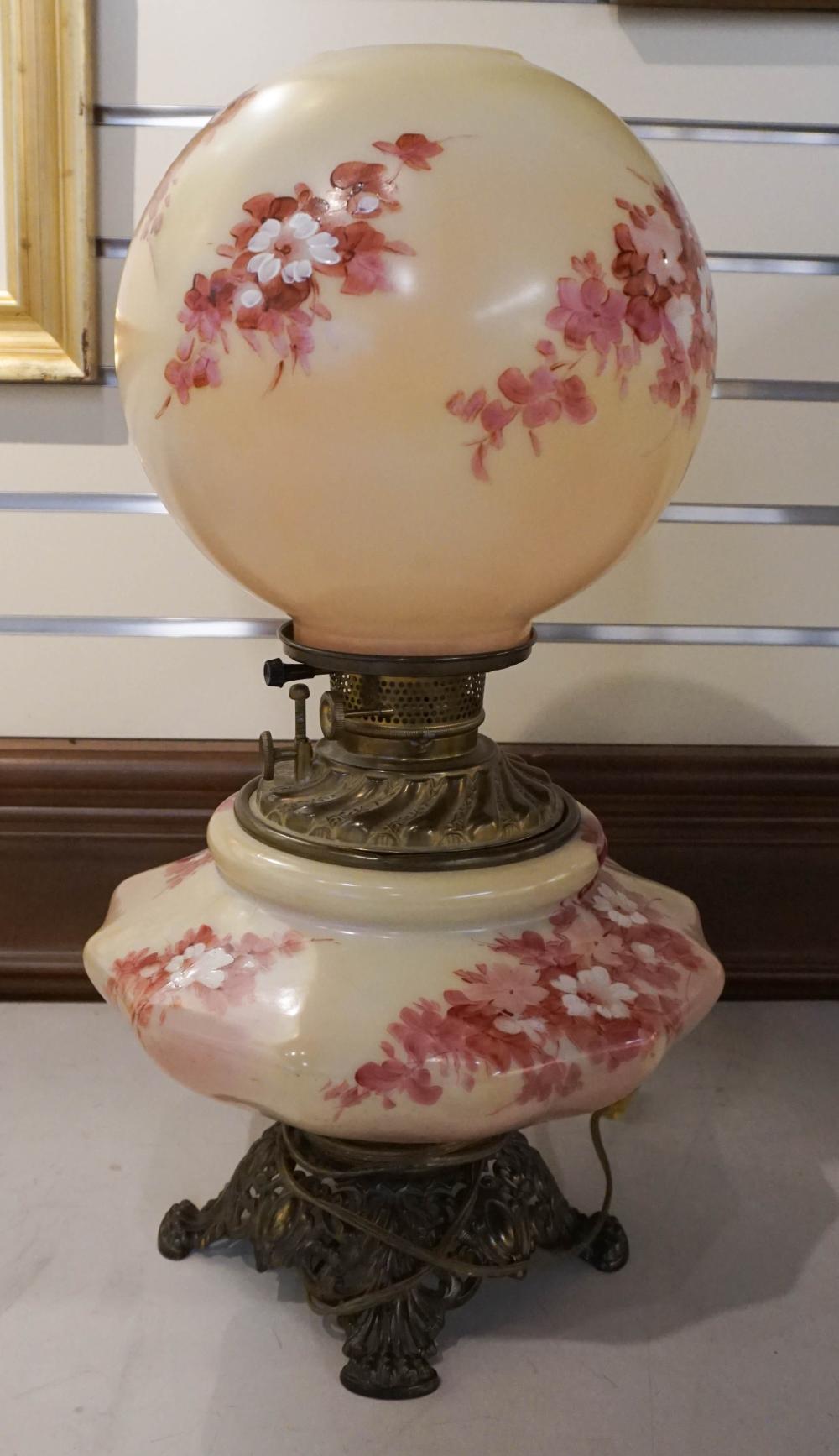 VICTORIAN STYLE PATINATED METAL AND