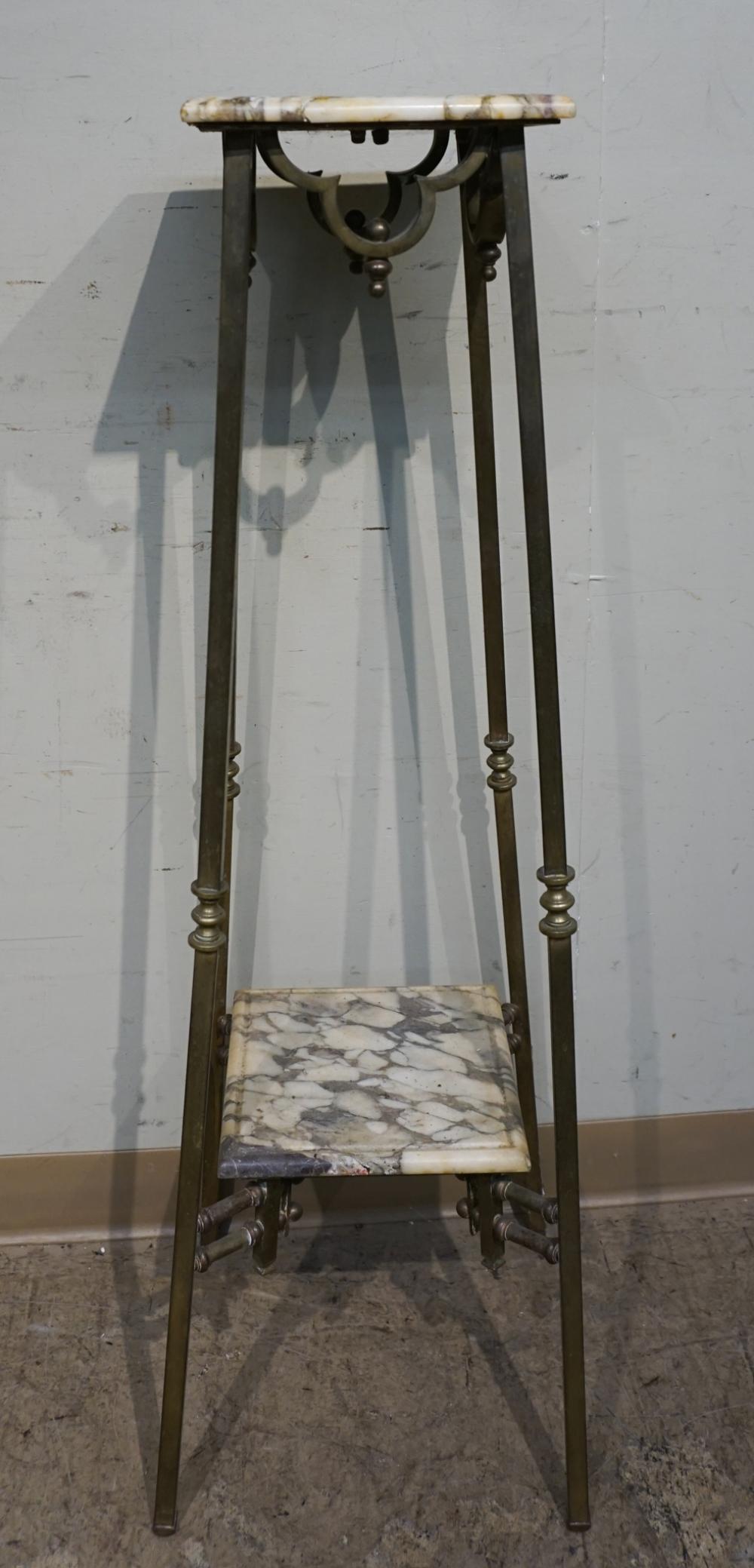 VICTORIAN STYLE PATINATED METAL AND