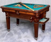 VICTORIAN STYLE POOL TABLEVICT