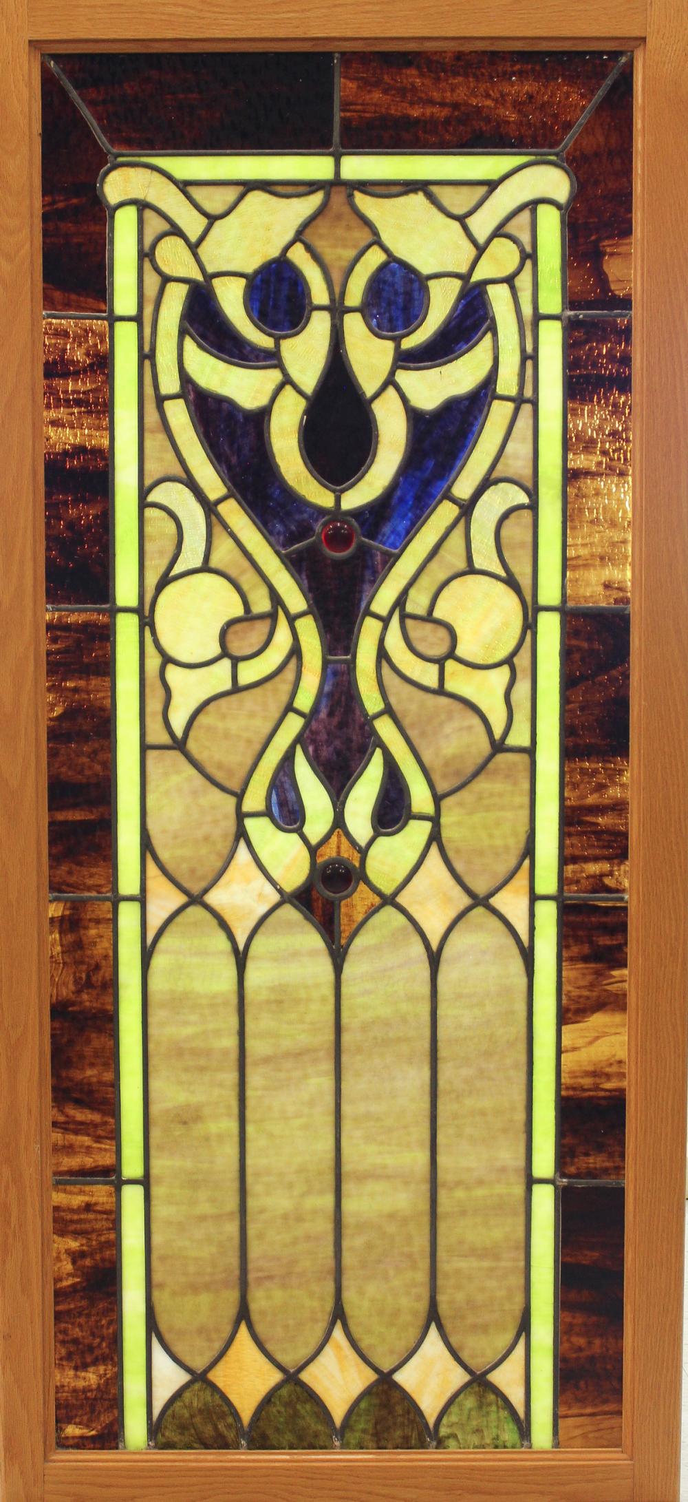 VICTORIAN STYLE STAINED AND