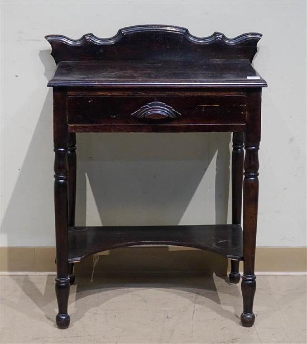 VICTORIAN STYLE STAINED FRUITWOOD