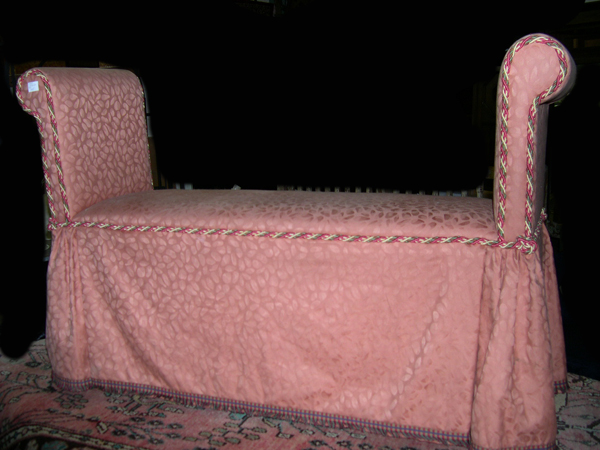 Victorian-Style Upholstered
