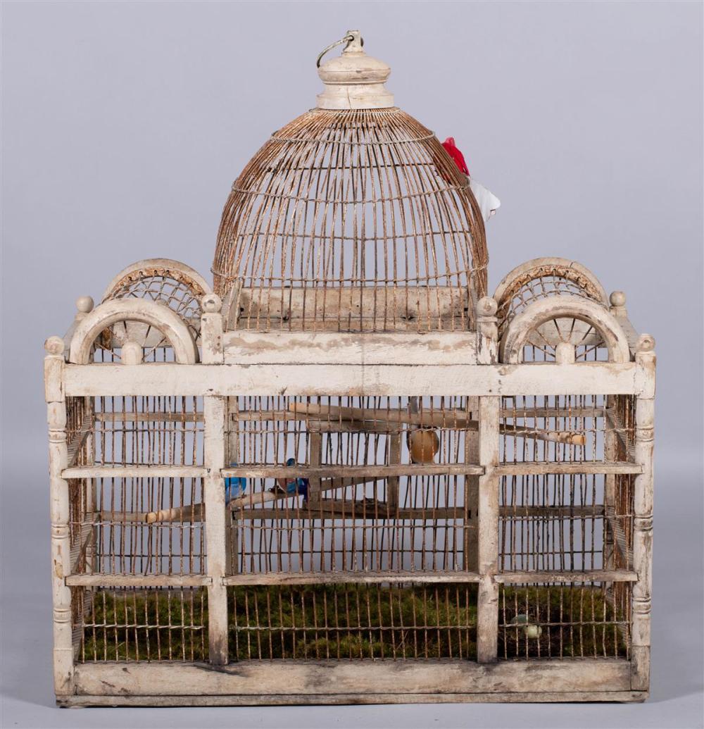 VICTORIAN STYLE WHITE PAINTED