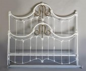 VICTORIAN STYLE WHITE PAINTED