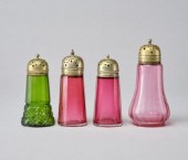 VICTORIAN SUGAR CASTERSA lot o