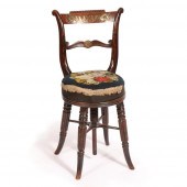 VICTORIAN SWIVEL/PIANO CHAIR W