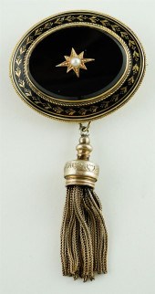VICTORIAN TASSELED PINVICTORIA