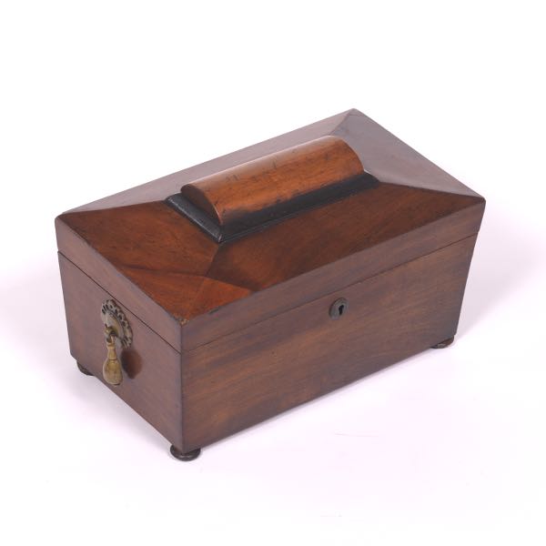 VICTORIAN TEA CADDY, CA. 19TH