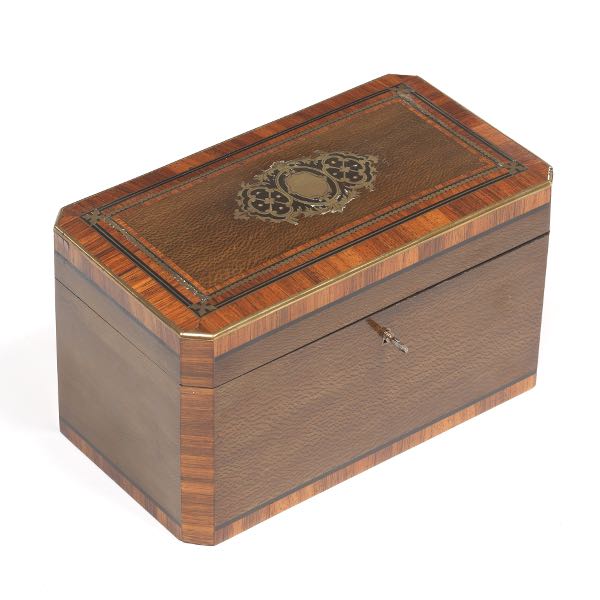 VICTORIAN TEA CADDY, CA. 19TH