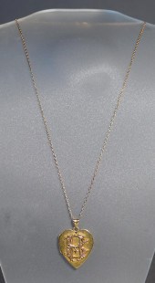 VICTORIAN TESTED 14-KARAT YELL