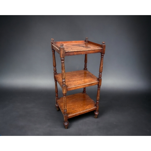 VICTORIAN THREE-TIER WHATNOT