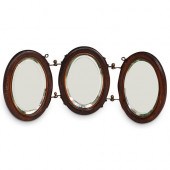 VICTORIAN TRI FOLD MIRRORDESCR