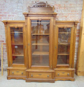 VICTORIAN TRIPLE SECTION BOOKC