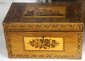 VICTORIAN TUNBRIDGE INLAID TEA