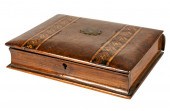 VICTORIAN TUNBRIDGE WARE BOOK-