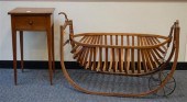 VICTORIAN TURNED MAPLE AND HIC