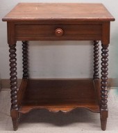 VICTORIAN TURNED PINE SINGLE D