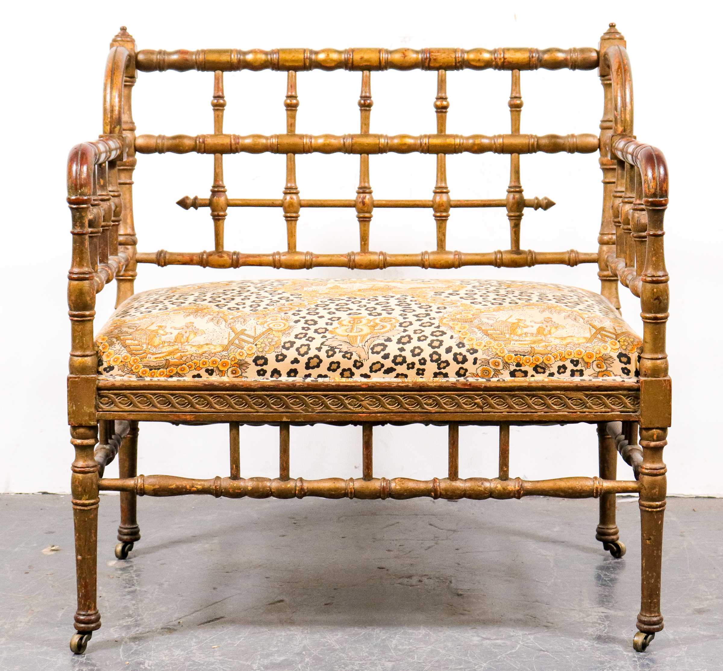 VICTORIAN TURNED WOOD BAMBOO