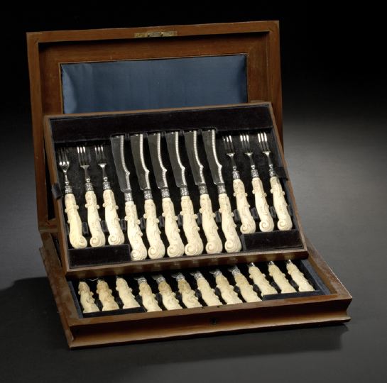 Victorian Twenty-Four-Piece Cased