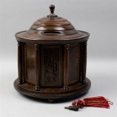 VICTORIAN VAULT FORM MAHOGANY
