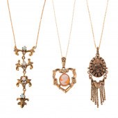 VICTORIAN & VINTAGE PENDANTS I