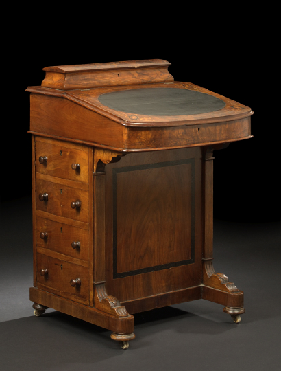 Victorian Walnut and Burl