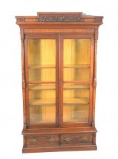 VICTORIAN WALNUT AND BURL WALN