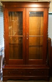 VICTORIAN WALNUT DOUBLE GLAZED