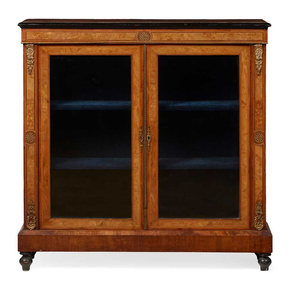 VICTORIAN WALNUT, EBONISED AND