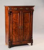 VICTORIAN WALNUT FLOOR CUPBOAR