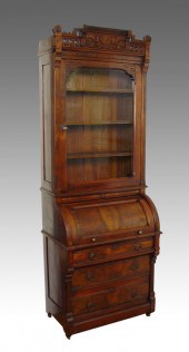 VICTORIAN WALNUT & FRUITWOOD V