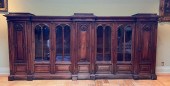 VICTORIAN WALNUT LIBRARY CABIN