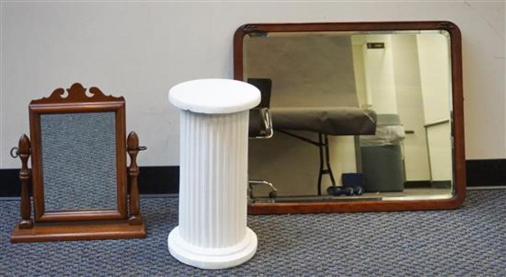 VICTORIAN WALNUT MIRROR (26X32),