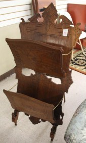 VICTORIAN WALNUT SHEET MUSIC S