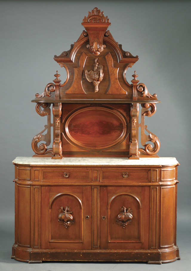 VICTORIAN WALNUT SIDEBOARD