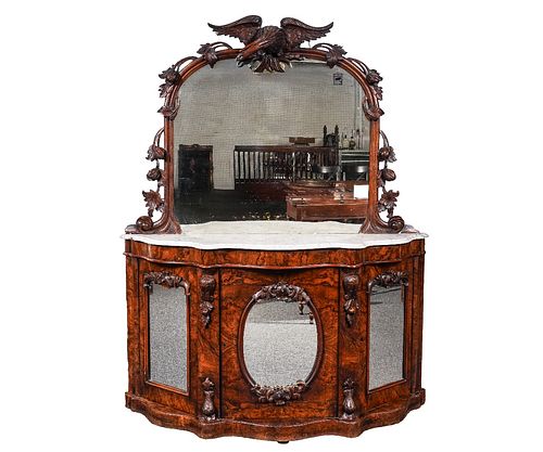 VICTORIAN WALNUT SIDEBOARDVictorian