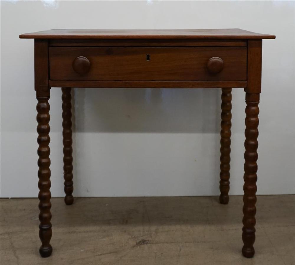 VICTORIAN WALNUT TABLE DESK, H: