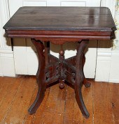 VICTORIAN WALNUT TABLEAn East