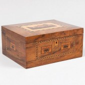 VICTORIAN WALNUT TUNBRIDGE WAR