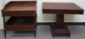 VICTORIAN WALNUT WASH STAND AN