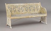 VICTORIAN WHITE-PAINTED CAST-I