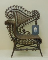 VICTORIAN WICKER FANCY RECEPTI
