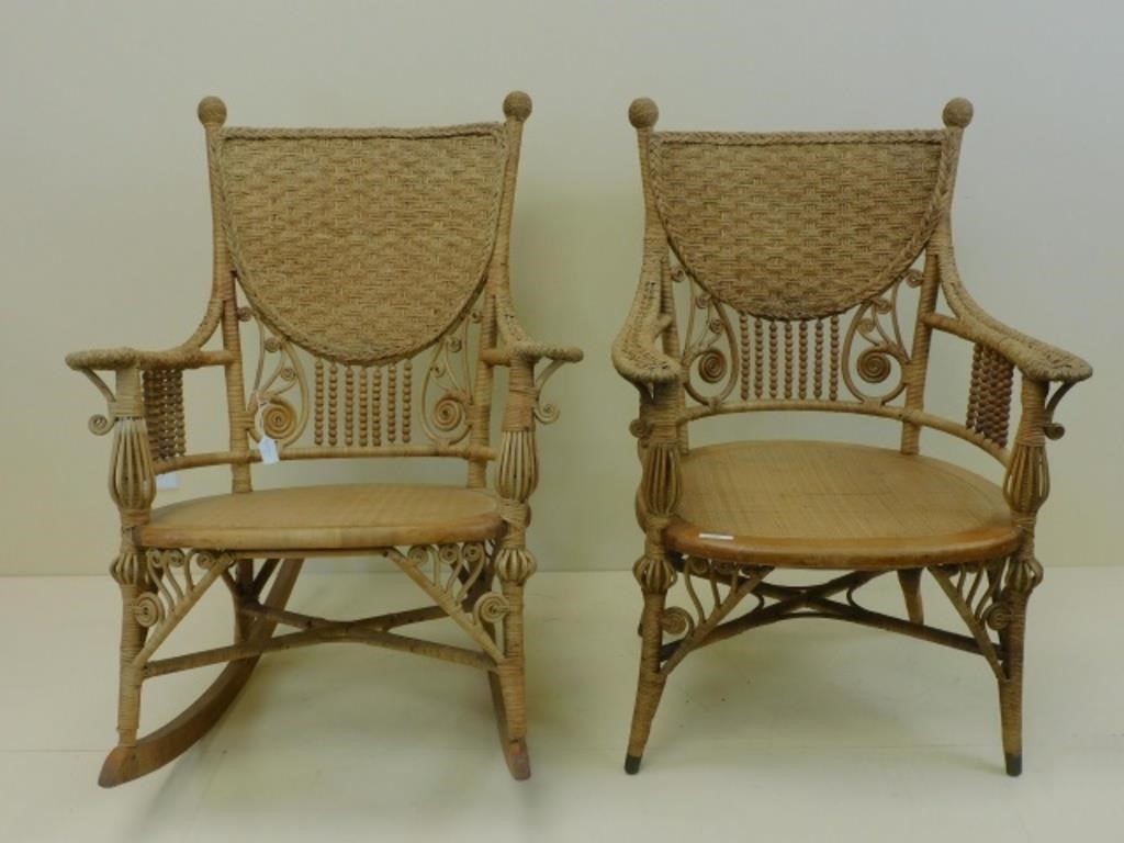 VICTORIAN WICKER MATCHING