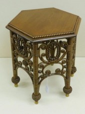 VICTORIAN WICKER TABORET BY WA
