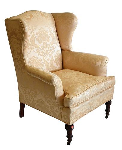 VICTORIAN WING CHAIR, HAVING CUSTOM