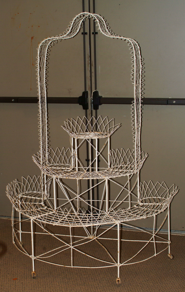 Victorian Wire Planter Ht. 66'' W