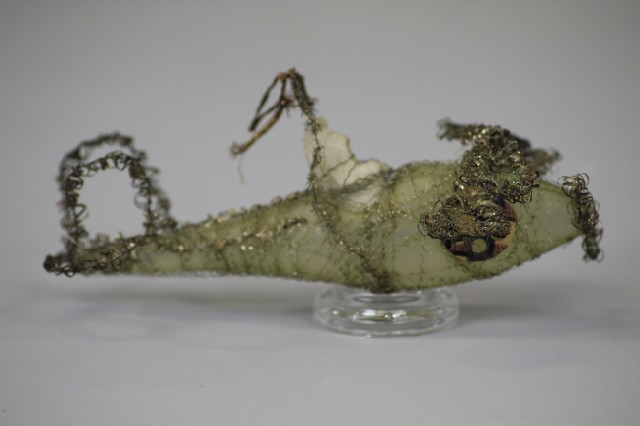 VICTORIAN WIRE WRAP AIRPLANE WITH