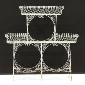 VICTORIAN WIREWORK PLANT STAND