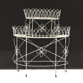 VICTORIAN WIREWORK PLANT STAND