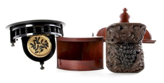 Victorian wood wall brackets late